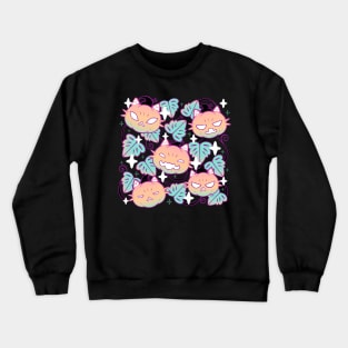 Pumpkin Cat Garden Crewneck Sweatshirt